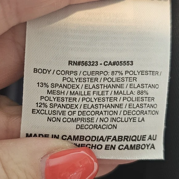 Nike Black Strappy Cap Sleeve Athletic Top - Picture 5 of 9